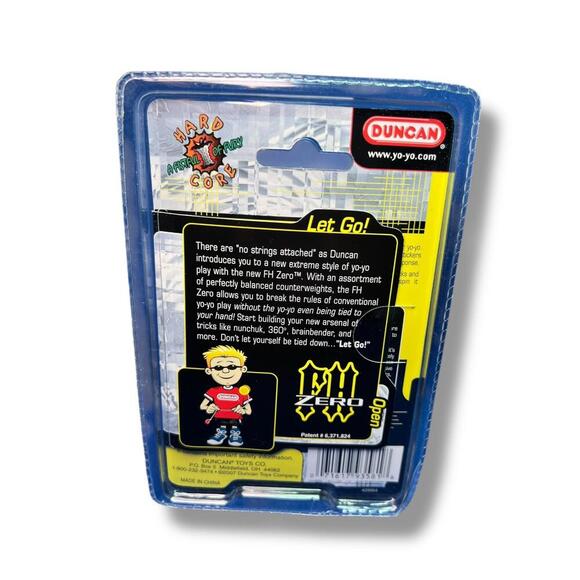 y2k Duncan FH Zero Yo-Yo w/ Counterweights - NEW Sealed 2007 A Fistful of Fury - Picture 6 of 10